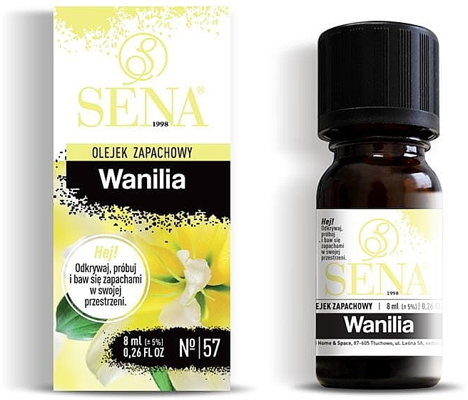 Duftöl Vanille - Sena Aroma Oil №57 Vanilla — Bild N1