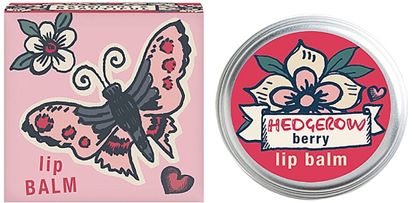 Handgemachter Lippenbalsam mit Heckenbeeren - Bath House Barefoot & Beautiful Hedgerow Berry Lip Balm — Bild N1