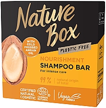 Festes Shampoo mit Arganöl - Nature Box Nourishment Vegan Shampoo Bar With Cold Pressed Argan Oil — Bild N2