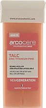 Düfte, Parfümerie und Kosmetik Wachspatrone mit Talk - Arcocere Wax Pink Titanium Roll-On Cartidge