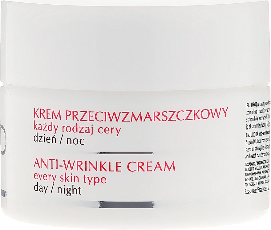 Anti-Falten Gesichtscreme für Tag und Nacht - Uroda Anti-Wrinkles Face Cream For All Skin Day Night