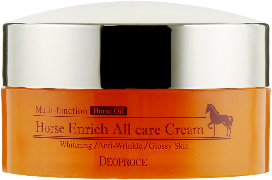 Anti-Falten Gesichtscreme mit Pferdeöl - Deoproce Horse Enrich All Care Cream — Bild N3