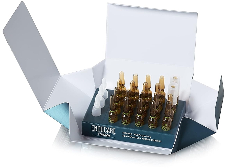 Anti-Falten-Ampullen mit straffender Wirkung - Cantabria Labs Endocare Tensage Ampoules — Bild N5