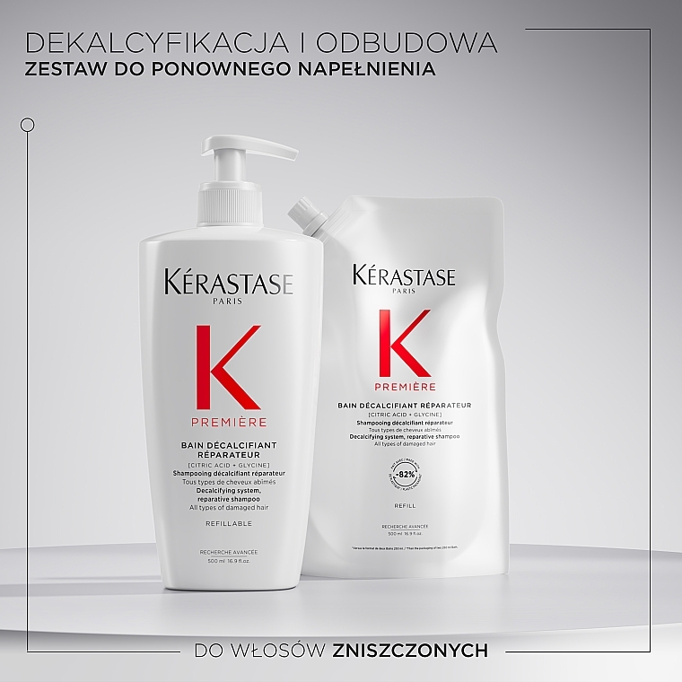 Entkalkendes Shampoo-Bad zur Reparatur aller Arten von geschädigtem Haar (Refill) - Kerastase Premiere Decalcifying Repairing Shampoo — Bild N9