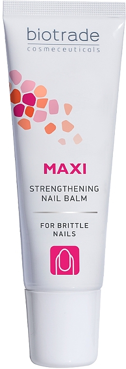 Balsam für brüchige Nägel mit Vitamin A, E und Lanolin - Biotrade Maxi Balm Nails — Bild N1