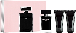 Düfte, Parfümerie und Kosmetik Narciso Rodriguez For Her - Duftset (Eau de Toilette 50ml + Körperlotion 50ml + Duschgel 50ml)