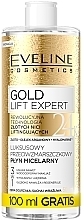 Düfte, Parfümerie und Kosmetik Mizellen-Reinigungswasser - Eveline Cosmetics Gold Lift Expert