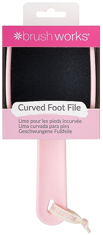 Fersenreibe - Brushworks Curved Foot File  — Bild N1