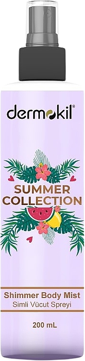 Körpernebel mit Schimmer Sommerkollektion - Dermokil Shimmer Body Mist Summer Collection — Bild N1