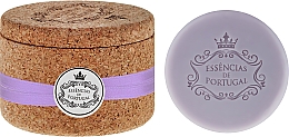 Düfte, Parfümerie und Kosmetik Naturseifen Lavender in Schmuck-Box - Essencias De Portugal Cork Jewel-Keeper Lavender Tradition Collection