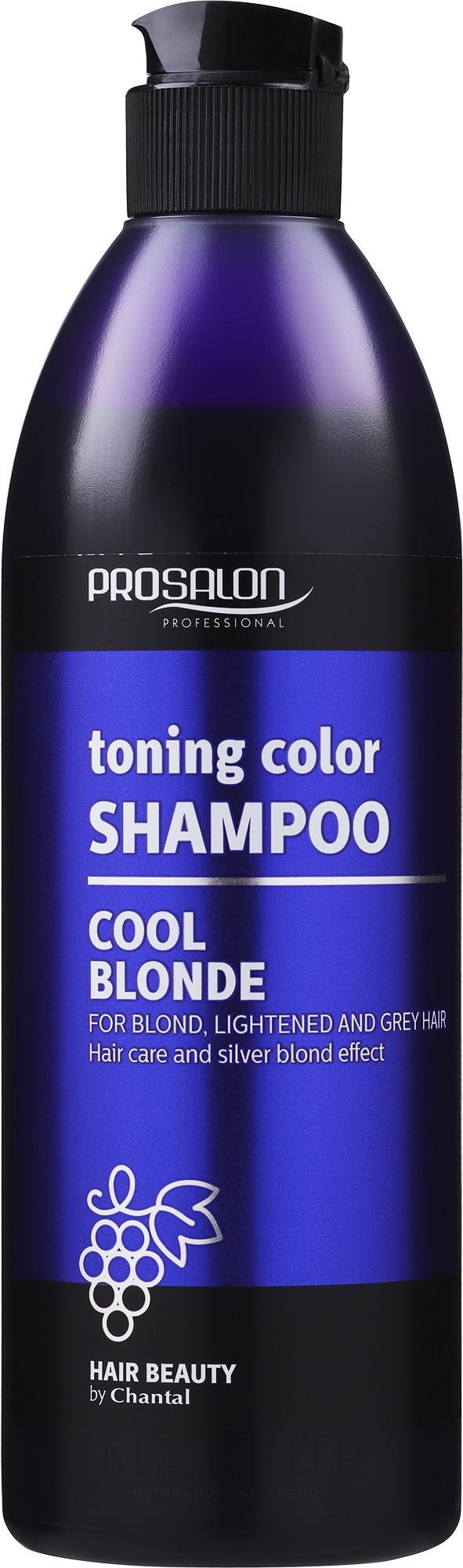 Wiederherstellendes Shampoo für helles und graues Haar - Prosalon Hair Care Light and Gray Shampoo — Bild 500 g