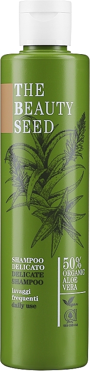 Zartes Shampoo für täglichen Gebrauch - Bioearth The Beauty Seed Delicate Shampoo — Bild N1