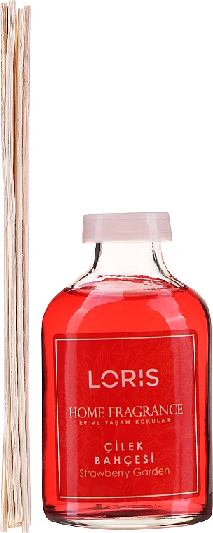 Raumerfrischer Erdbeergarten - Loris Parfum Reed Diffuser Strawberry Garden — Bild N2