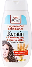 Regenerierende Haarspülung mit Keratin und Panthenol - Bione Cosmetics Keratin + Grain Sprouts Oil Regenerative Conditioner — Bild N1