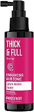 Stärkendes Tonikum für dünnes und geschwächtes Haar - Prosalon Thick & Full Enhancing Rub Tonic — Bild N1