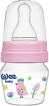 GESCHENK! Set (Mini-Flasche + Trinklernbecher 30 ml rosa) - WeeBaby — Bild N2