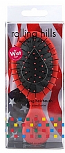 Düfte, Parfümerie und Kosmetik Haarbürste mini rot - Rolling Hills Detangling Brush Mini Red