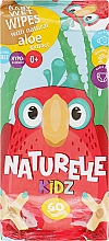 Feuchttücher für Kinder mit Aloe Vera 60 St. - Naturelle KidzAloe Vera Wet Wipes — Bild N1