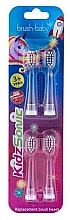 Düfte, Parfümerie und Kosmetik Zahnbürstenkopf für elektrische Zahnbürste KidzSonic 3+ 4 St. - Brush-Baby Replacement KidzSonic Kids Electric Toothbrush Heads