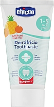 Zahnpasta Tutti Frutti mit Fluor ab 1 Jahr - Chicco — Bild N5