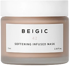 Düfte, Parfümerie und Kosmetik Beruhigende Gesichtsmaske - Beigic Softening Infused Mask