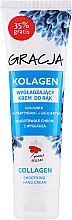 GESCHENK! Glättende Handcreme mit Kollagen, Panthenol und Glycerin - Gracja Collagen Hand Cream — Bild N1