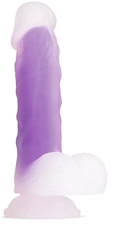 Dildo mit Saugnapf lila - So Divine Glorious Real Feel Dildo  — Bild N1