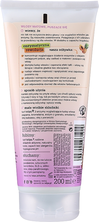 Weichmachende Haarspülung - Tolpa Dermo Hair Shine — Bild N2