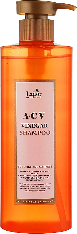Tiefenreinigendes Shampoo mit Apfelessig - La'dor ACV Vinegar Shampoo — Bild N3