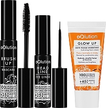 Düfte, Parfümerie und Kosmetik Make-up Set - oOlution (Gesichtscreme 15ml + Mascara 9ml + Eyeliner 4.5ml)