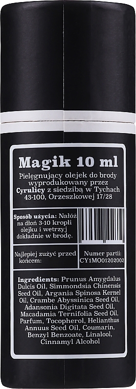 Bartöl Magier - Cyrulicy Magik Beard Oil — Bild N6