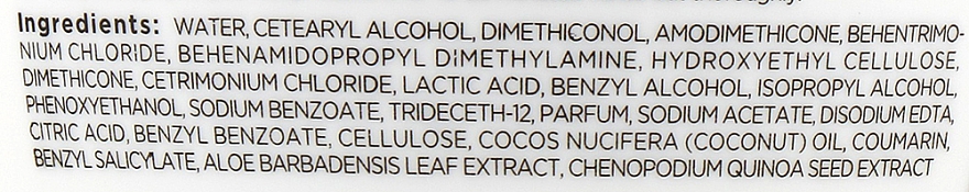 Feuchtigkeitsmaske für trockenes Haar mit Kokosöl - Beaver Professional Coconut Oil & Quinoa Moisturizing Hair Mask — Bild N3