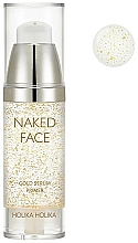 Düfte, Parfümerie und Kosmetik Gesichtsserum-Primer mit Perlenextrakt und Gold - Holika Holika Naked Face Gold Serum Primer