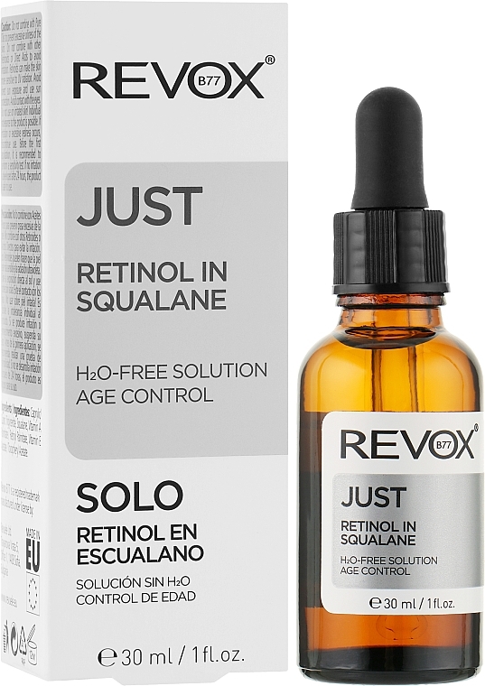 Serum für Gesicht und Hals mit Retinol - Revox Just Retinol In Squalane — Bild N2