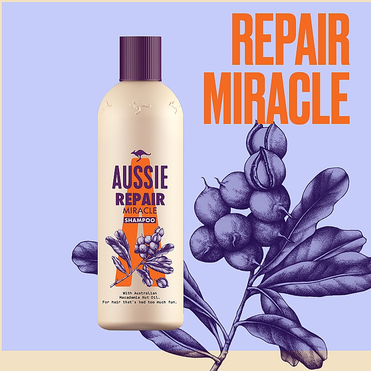 Shampoo für geschädigtes Haar - Aussie Repair Miracle — Bild N5