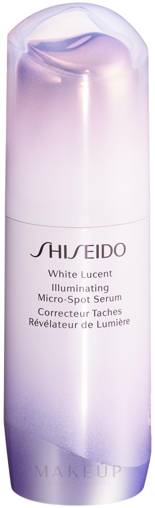 Aufhellendes Anti-Aging Gesichtsserum gegen Pigmentflecken - Shiseido White Lucent Illuminating Micro-Spot Serum — Bild 30 ml