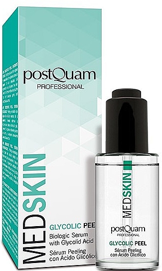Peeling-Serum für das Gesicht mit Glykolsäure - PostQuam Med Skin Glycolic Peeling Serum — Bild N1