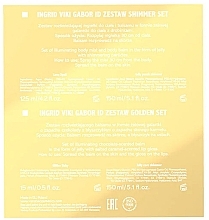 Körperpflegeset - Ingrid Cosmetics x Viki Gabor ID Golden Set 4 (Körperlotion 150ml + Körpernebel 125ml) — Bild N3