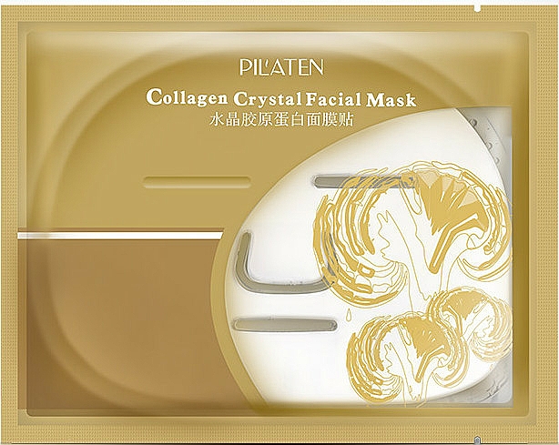 Tuchmaske mit Collagen - Pilaten Collagen Crystal Facial Mask — Bild N1