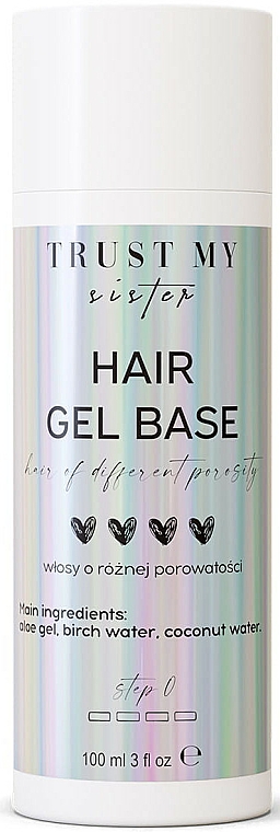 Haargel-Base mit Birken- und Kokoswasser - Trust My Sister Hair Gel Base — Bild N1