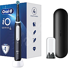 Düfte, Parfümerie und Kosmetik Elektrische Magnetzahnbürste schwarz - Oral-B iO Series 4 