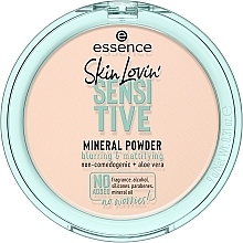 Düfte, Parfümerie und Kosmetik Mineralpulver - Essence Skin Lovin' Sensitive Mineral Powder