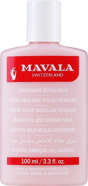 Nagellackentferner - Mavala Extra Mild Nail Polish Remover — Bild N1