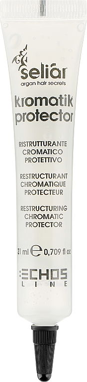 Restrukturierender Protektor zum Schutz der Farbe von coloriertem Haar - Echosline Seliar Kromatik Protector — Bild N1