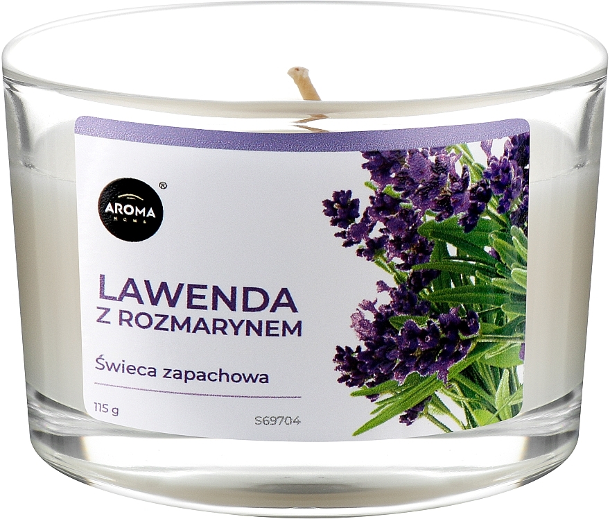 Aroma Home Basic Lavender With Rosemary - Duftkerze — Bild N1