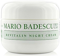 Düfte, Parfümerie und Kosmetik Reichhaltige Nachtcreme mit Kollagen und Vitamin A - Mario Badescu Revitalin Night Cream