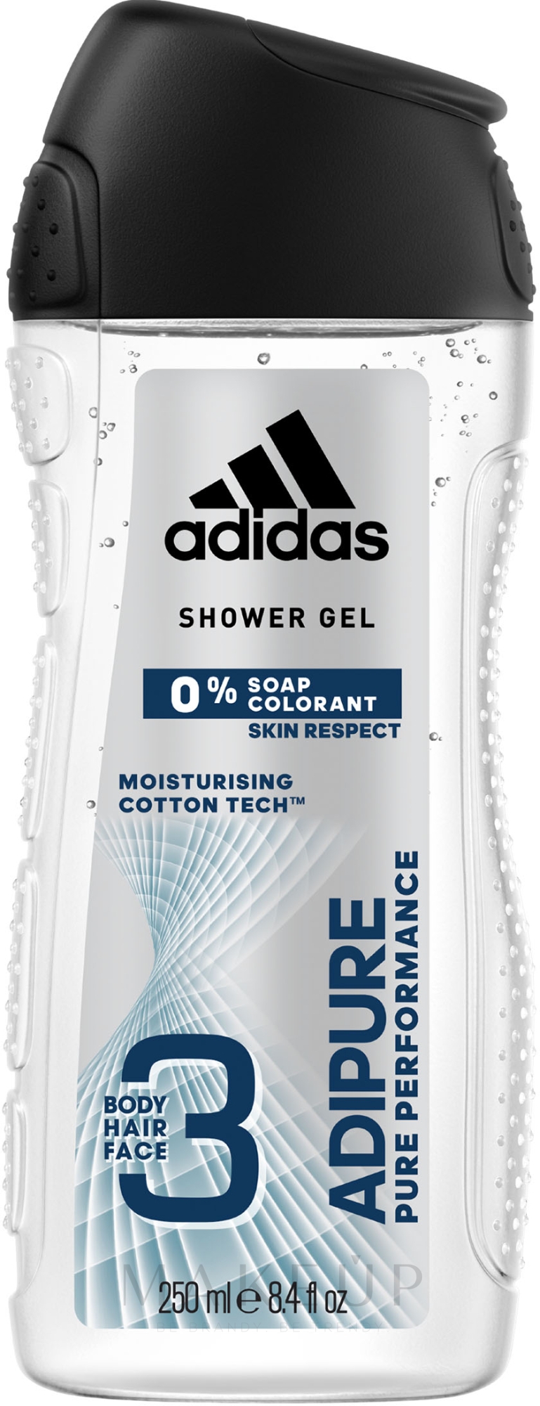 Duschgel - Adidas Adipure 3-in-1 Shower Gel — Bild 250 ml