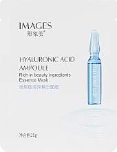 Düfte, Parfümerie und Kosmetik Tuchmaske für das Gesicht mit Hyaluronsäure - Images Hyaluronic Acid Ampoule