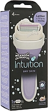 Düfte, Parfümerie und Kosmetik Rasierer + 1 Ersatzklinge - Wilkinson Sword Intuition Skin Coconut Milk & Almond Oil