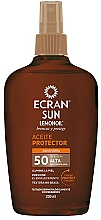 Düfte, Parfümerie und Kosmetik Sonnenschutzöl-Spray für den Körper SPF 50 - Ecran Sun Lemonoil Oil Spray SPF50